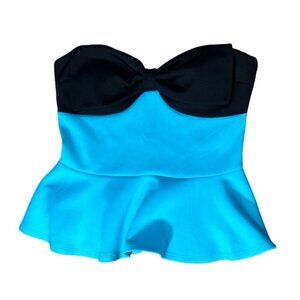 (6 for $25) Body Central Strapless Peplum Top - XL NWT
